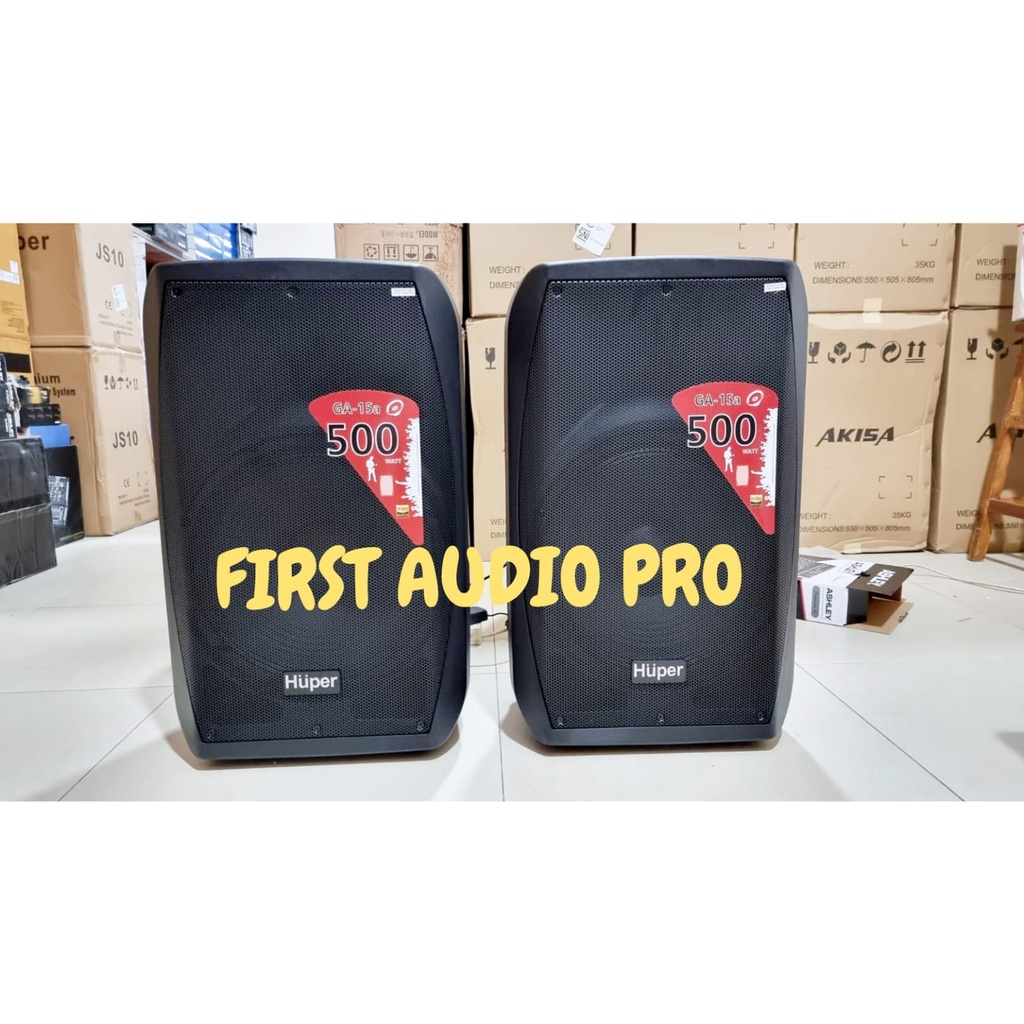 Speaker Aktif HUPER GA15A / GA 15A / GA-15A 15 INCH ORIGINAL