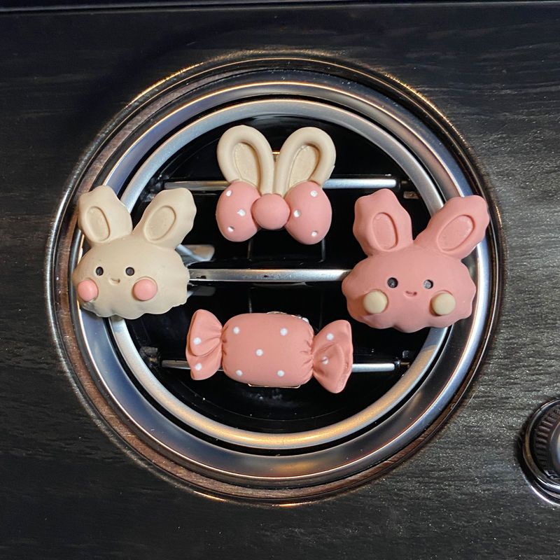 Gaya Terbaru Ac Mobil Dekorasi Outlet Udara ins Gadis Kartun Lucu Kreatif Unik Perlengkapan Dekorasi Interior Mobil