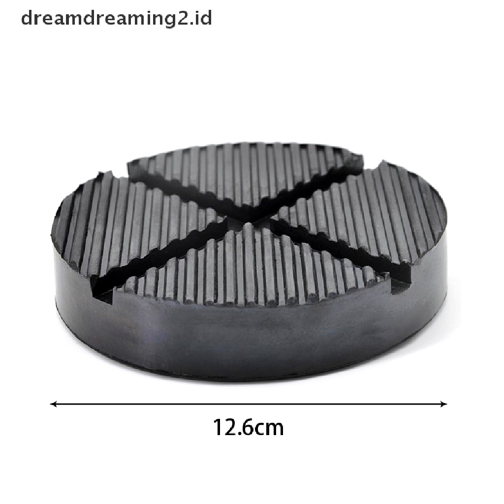 (dream) Car Lift Jack Stand Pads Hitam Karet Slotted Floor Pad Frame Rel Adaptor.