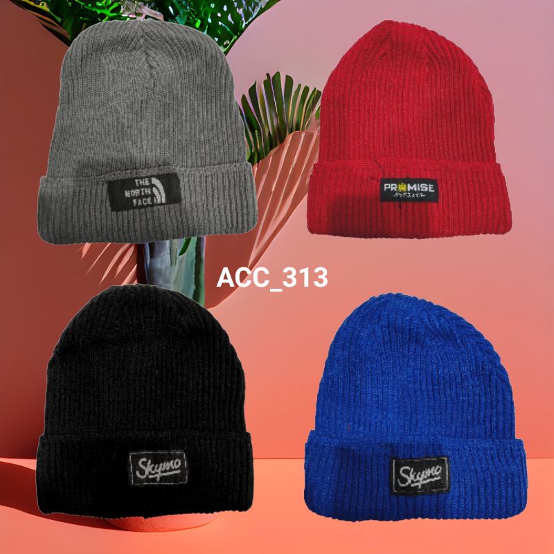 Topi Beanie hat tempel anak dan dewasa Topi bromo topi kupluk rajut distro murah grosir ecer Beanie 