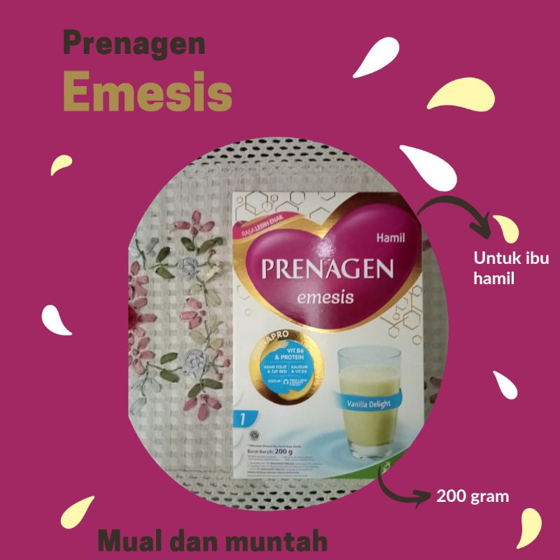 PRENAGEN EMESIS SUSU MASA MUAL &amp; MUNTAH 200gram