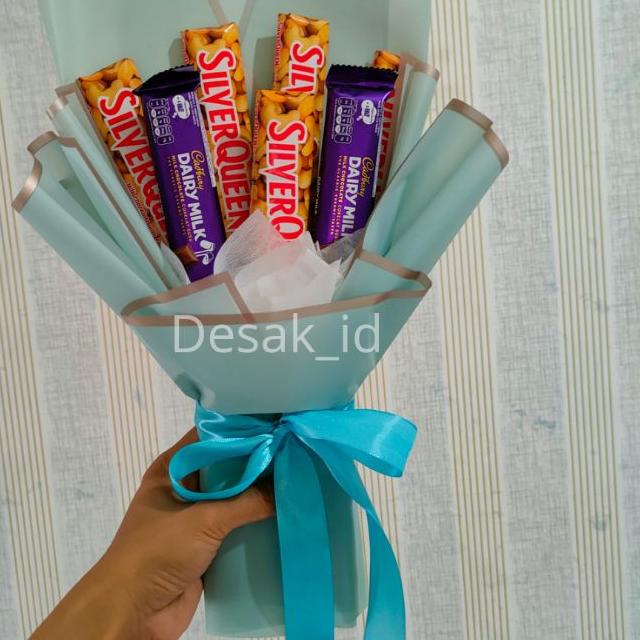 ♦ bucket coklat Silverqueen &amp; Cadbury ✪