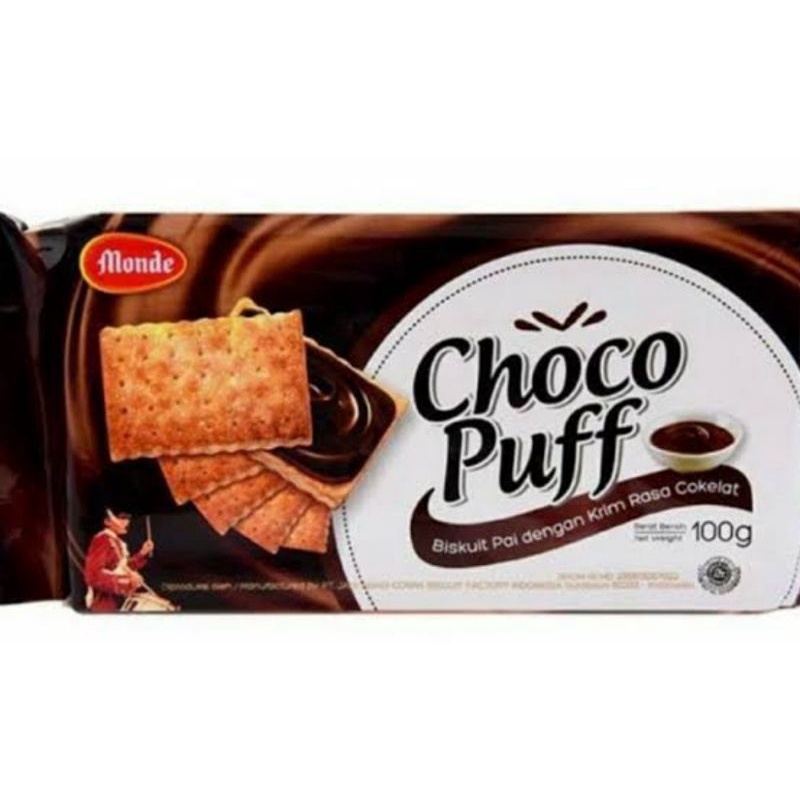 

MONDE PIE SAND 110gr/MONDE COKLAT PUFF 100gr