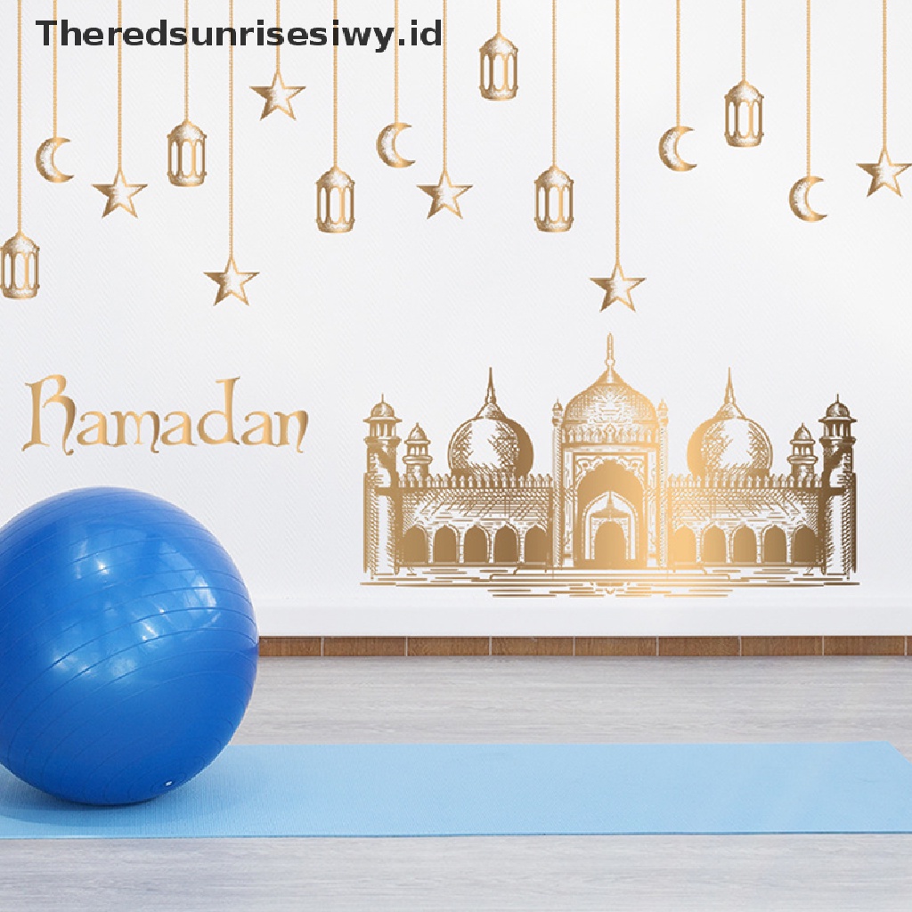 # Baju Lebaran # Stiker Jendela Ramadhan Eid Mubarak Dekorasi Ramadhan Dekorasi Pesta Muslim Islami Idul Adha Ramadan Kareem Wall Stiker~