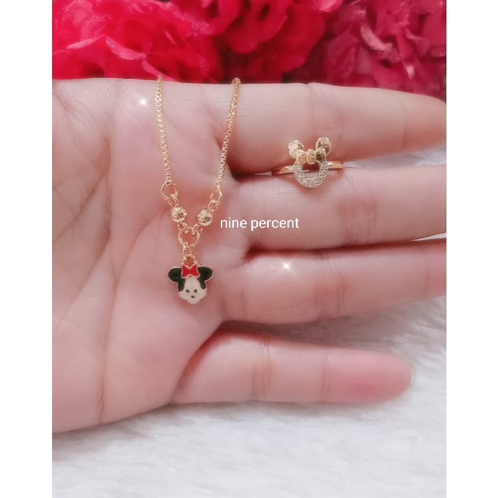 set perhiasan anak kalung free CINCIN/Set Perhiasan Anak