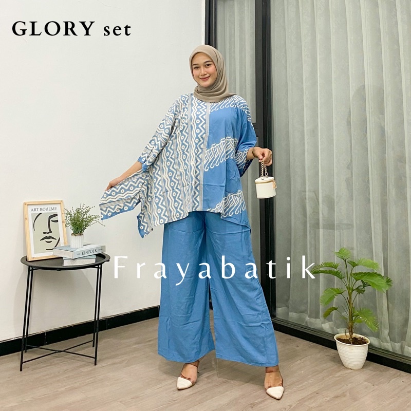 Belvia Set Waka Ori Premium Setelan Jumbo Wakawaka Oneset Rayon