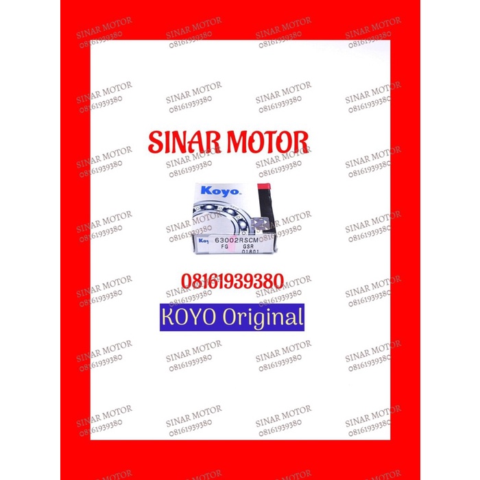 Bearing Laher Bearing 6300 2Rs Koyo