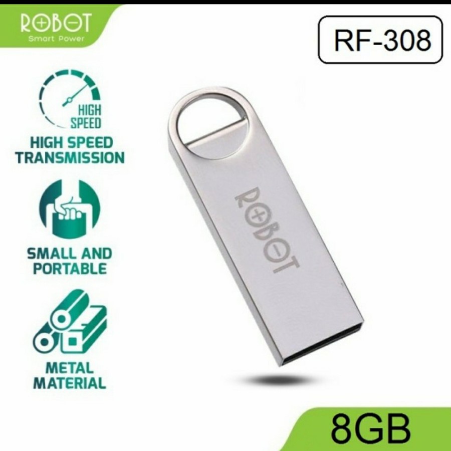 Flashdisk RF308 Flashdisk Metal Original Flashdisk Robot 8gb Flashdisk Robot Original Flashdisk Robo