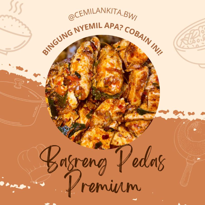 

BASRENG PEDAS DAUN JERUK 250 GRAM