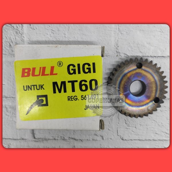 BULL HELICAL GEAR GIGI BOR MT60 MESIN BOR 10mm MAKTEC MT 60