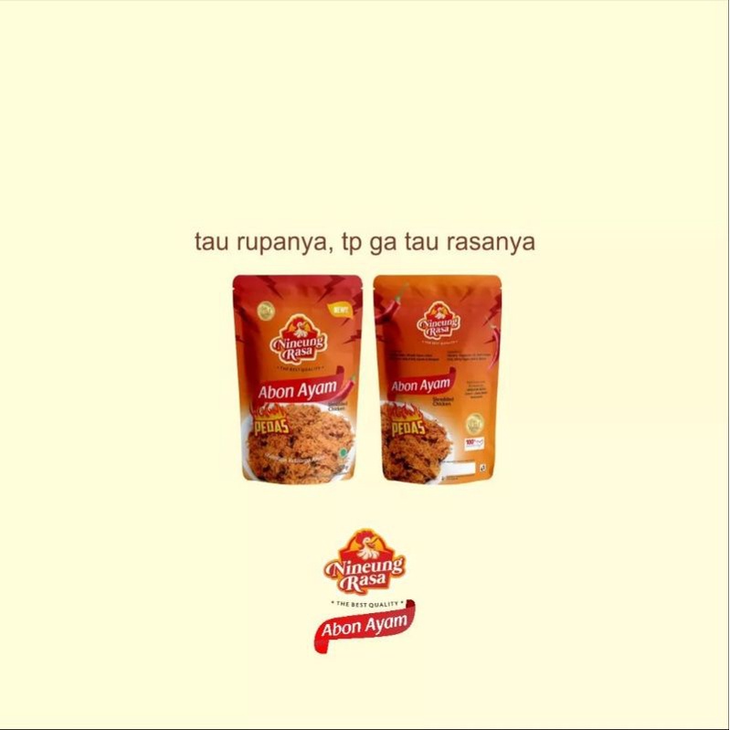 

Abon Ayam Special Nineung Rasa-Pouch 100gr