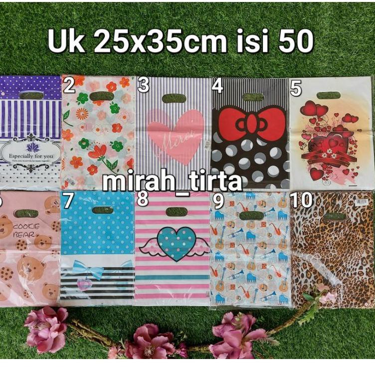

G22 ❤TERMURAH ❤Kantong plastik plong MOTIF 25 x 35.kresek motif olshop .Kantung plong olshop HOT PRODUCT ㅈ