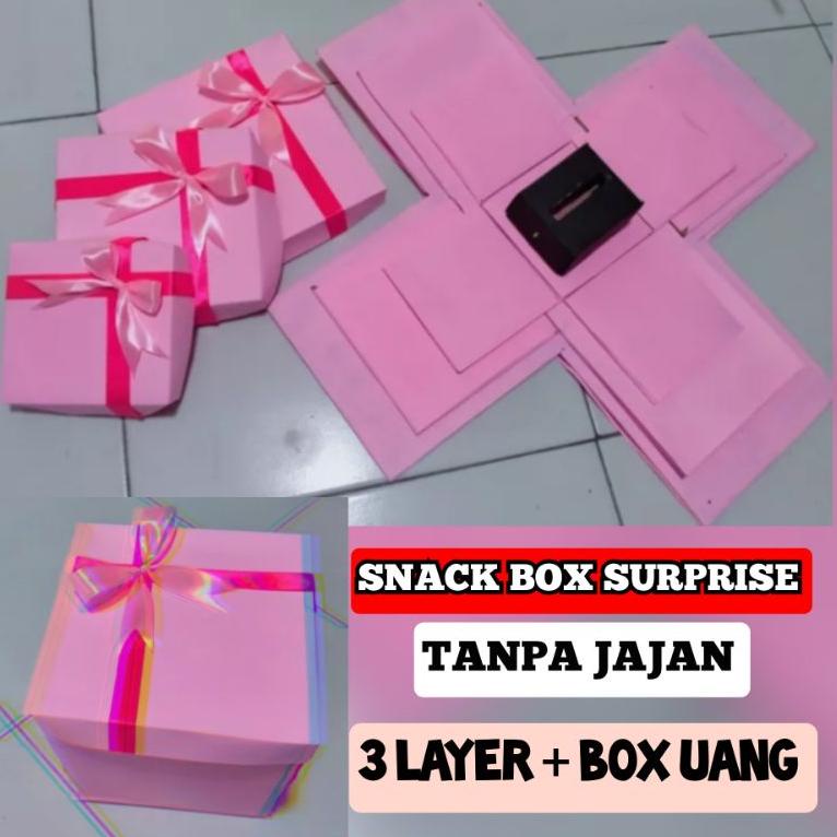 

G81 Snack Box Surprise ulang tahun tanpa jajan cewek dan cowok SERBA MURAH ニ
