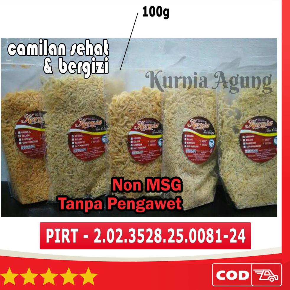

S81 Anak Teri Crispy Netto 100 gram | Teri Krispi Kurnia PENJUALAN TERBANYAK っ