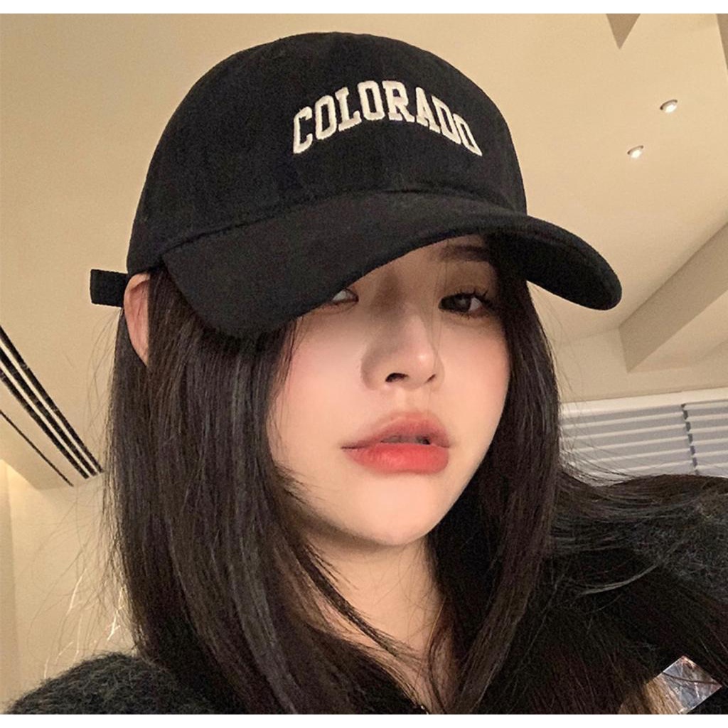 Topi Colorado Topi Baseball Motif Bordir Tulisan Gaya vintage Untuk Pria / Wanita .