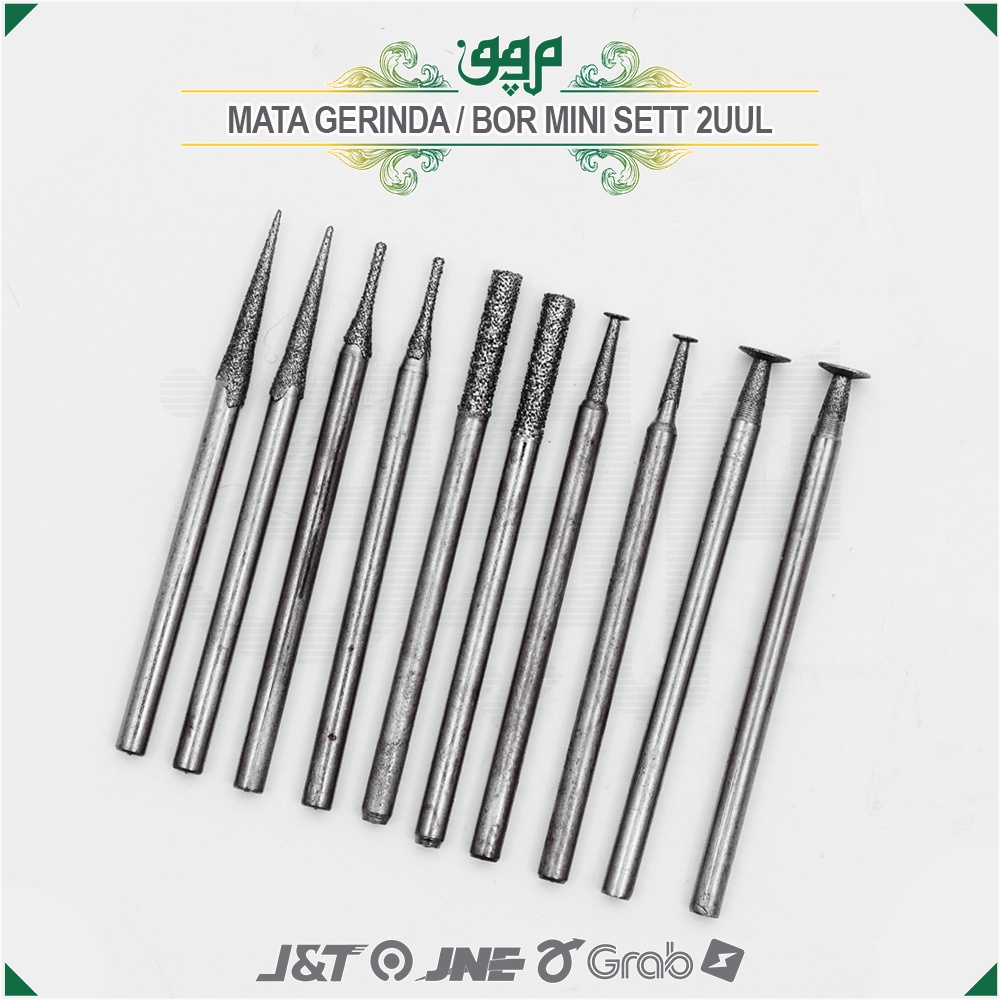 MATA GERINDA / BOR MINI SETT 2UUL / mata diamond die grinder roda tipis mata potong diamond mini gri