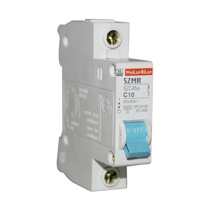 MCB SZMR MeiLan RiLan 2A 4A 6A 1P Original Standar SNI