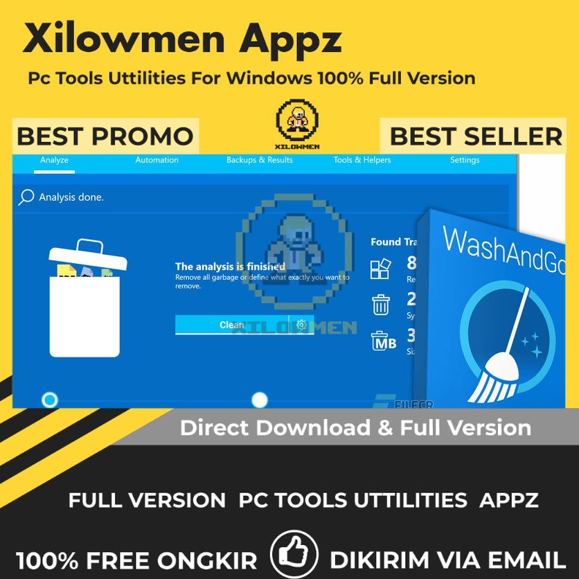 [Full Version] Abelssoft WashAndGo 23 Pro PC Tools Software Utilities Lifetime Win OS