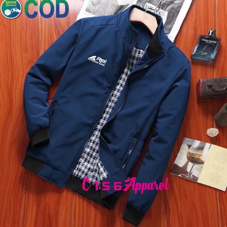 TERMURAH Jaket Semi Anti Air Musim Dingin Outdoor Indoor Premium REI