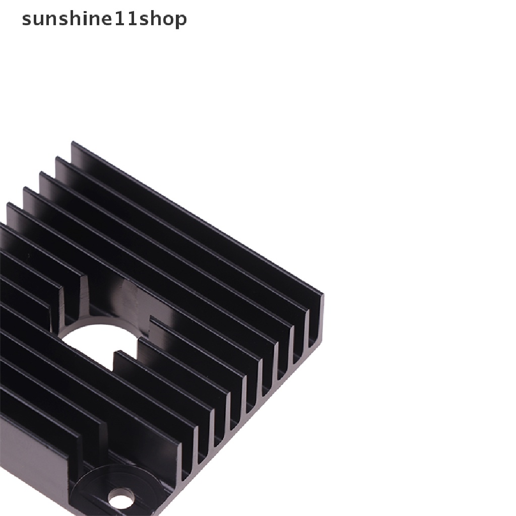 Sho 1Pc 40x40x10MM 3D Printer Motor Heatsink Hitam Gold Radiator Untuk Motor MK7/MK8 N