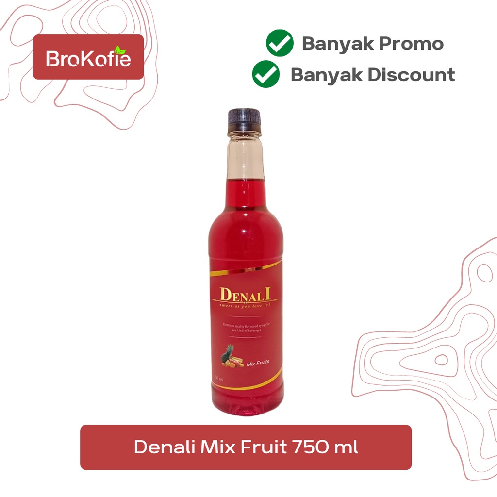 

DENALI PROMO SIRUP TERMURAH RASA MIX FRUIT 750ML