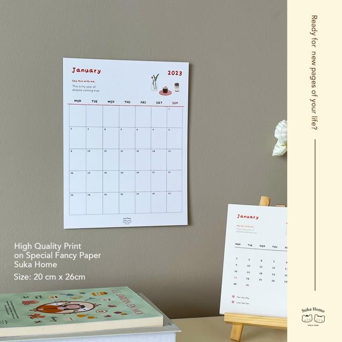 

Kalender Agenda Lucu ala Korea Printables Aesthetic Monthly Planner