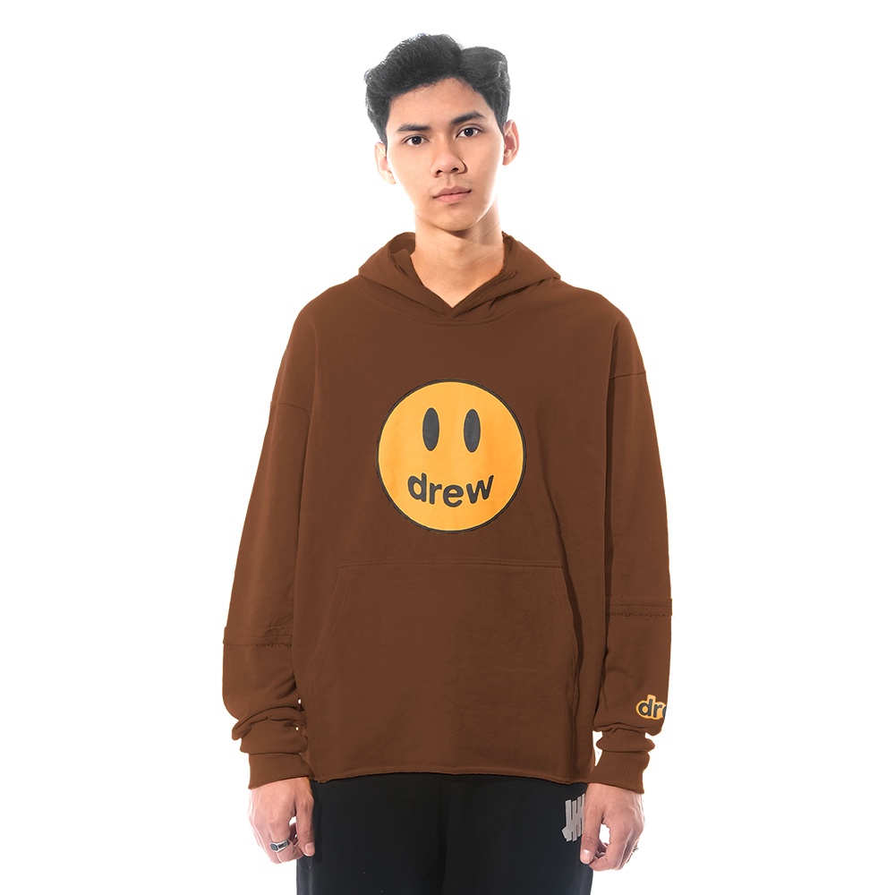 Drew House Mascot Deconstructed Hoodie Brown