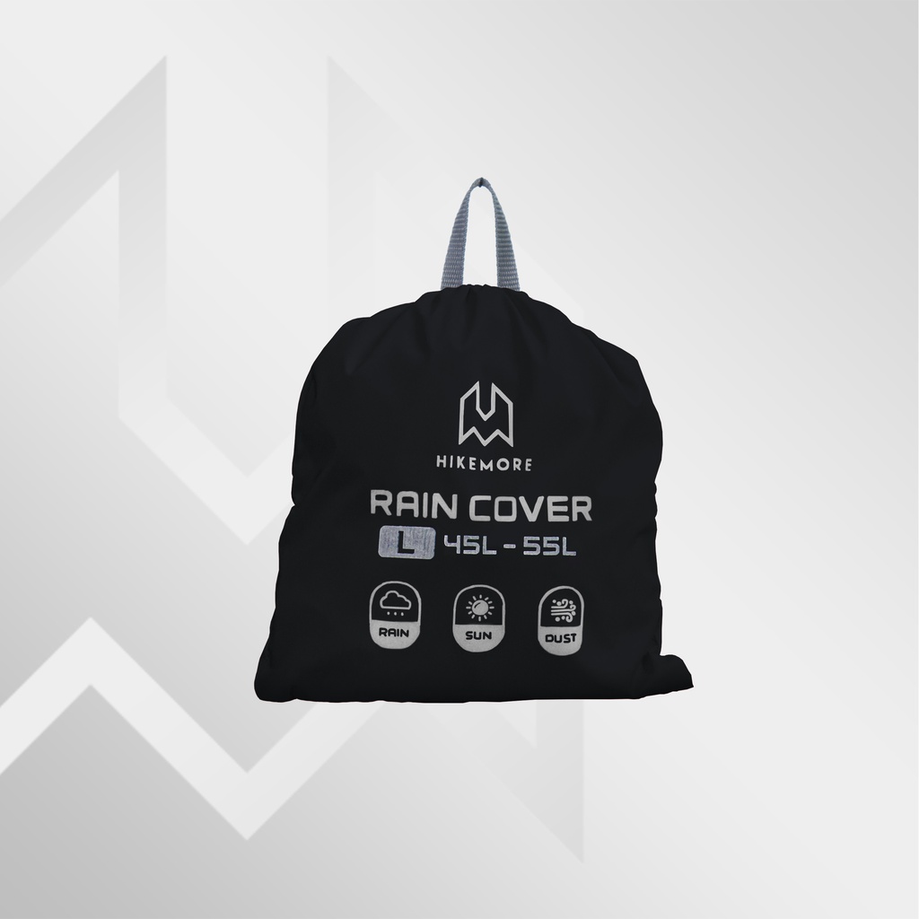 Mantel Tas Hikemore Rain Cover S 20-25L Backpack Pria Wanita
