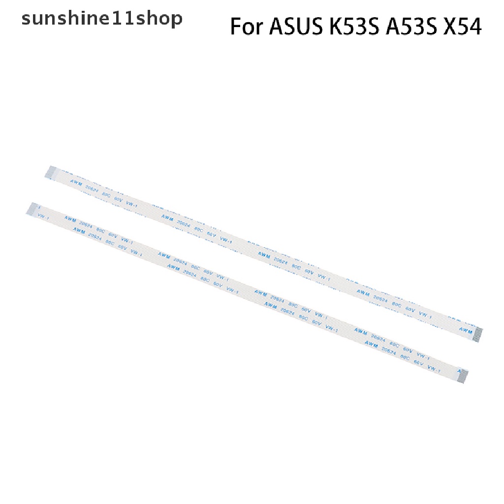 Sho 2Pcs Kabel Fleksibel Laptop Untuk ASUS K53S A53S X54 Kabel Touchpad 12-pin Mouse Cable N