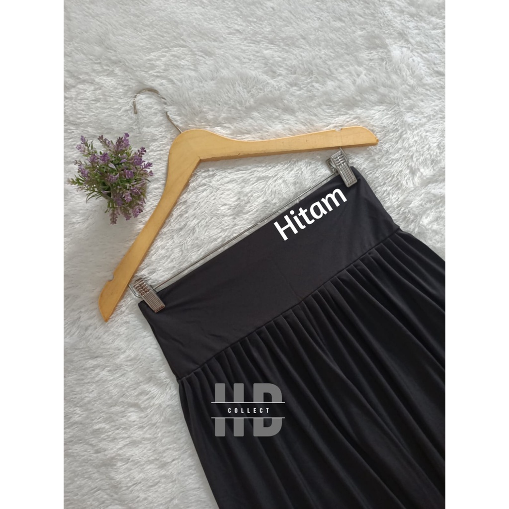 WAJIB PUNYA ROK WANITA PANJANG - ROK REMPEL JUMBO - ROK REMPEL JERSEY