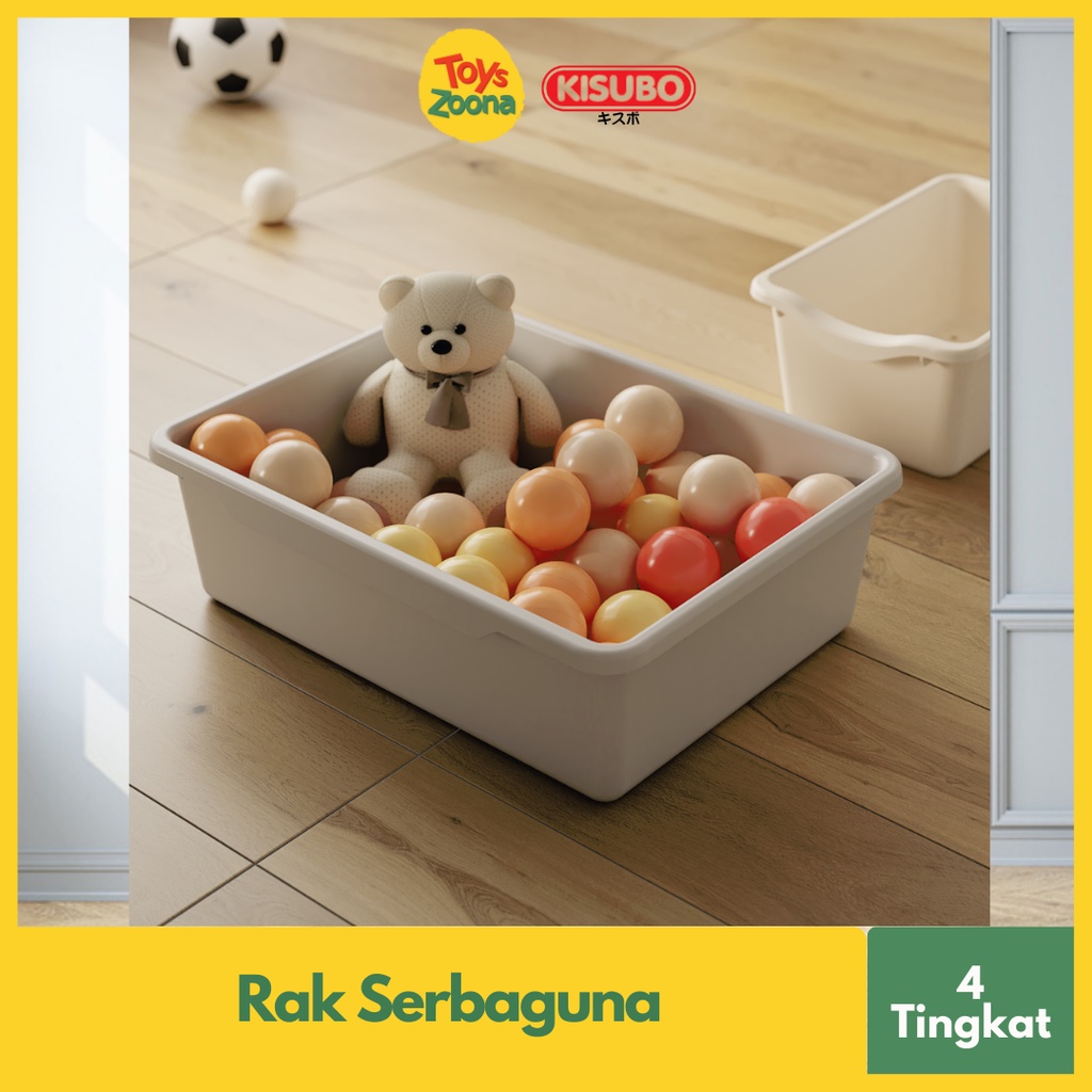 ToysZoona Rak Serbaguna Rack Shelf Organizer Colorful