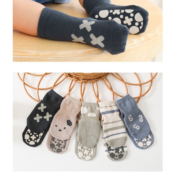 0-5 thn | KAOS KAKI BAYI BASIC ANAK IMPOR SOCKS LUCU KARAKTER KARTUN UNISEX Catalog QN QBT