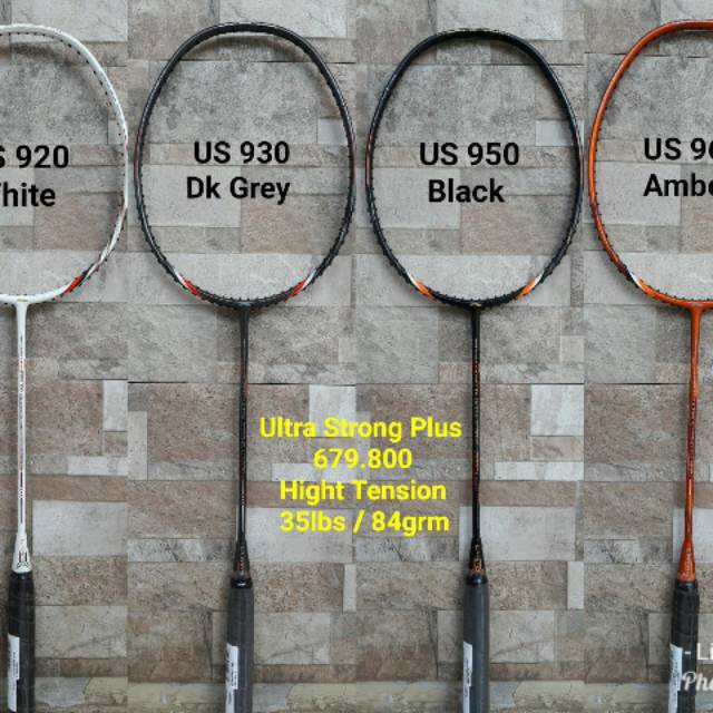 Raket Badminton Lining Ultra Strong US 920 930 950 960 + Plus 100% Original