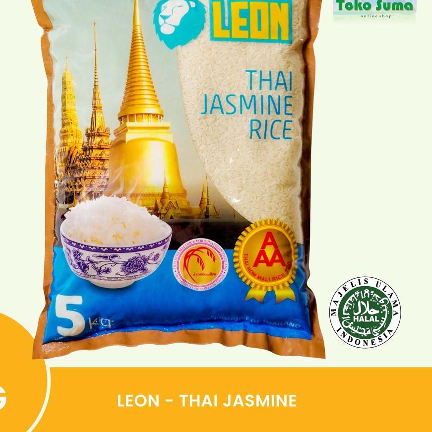 

℗ Leon Beras Thai Jasmine 5KG ♚