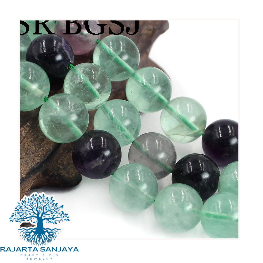Butir Batu Flourite 8mm