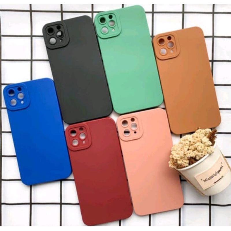 SOFT CASE PRO CAMERA REALME C20 C21 C21Y C25 C30 C31 C33 C35 MACARON CANDY CASE PRO CAMERA