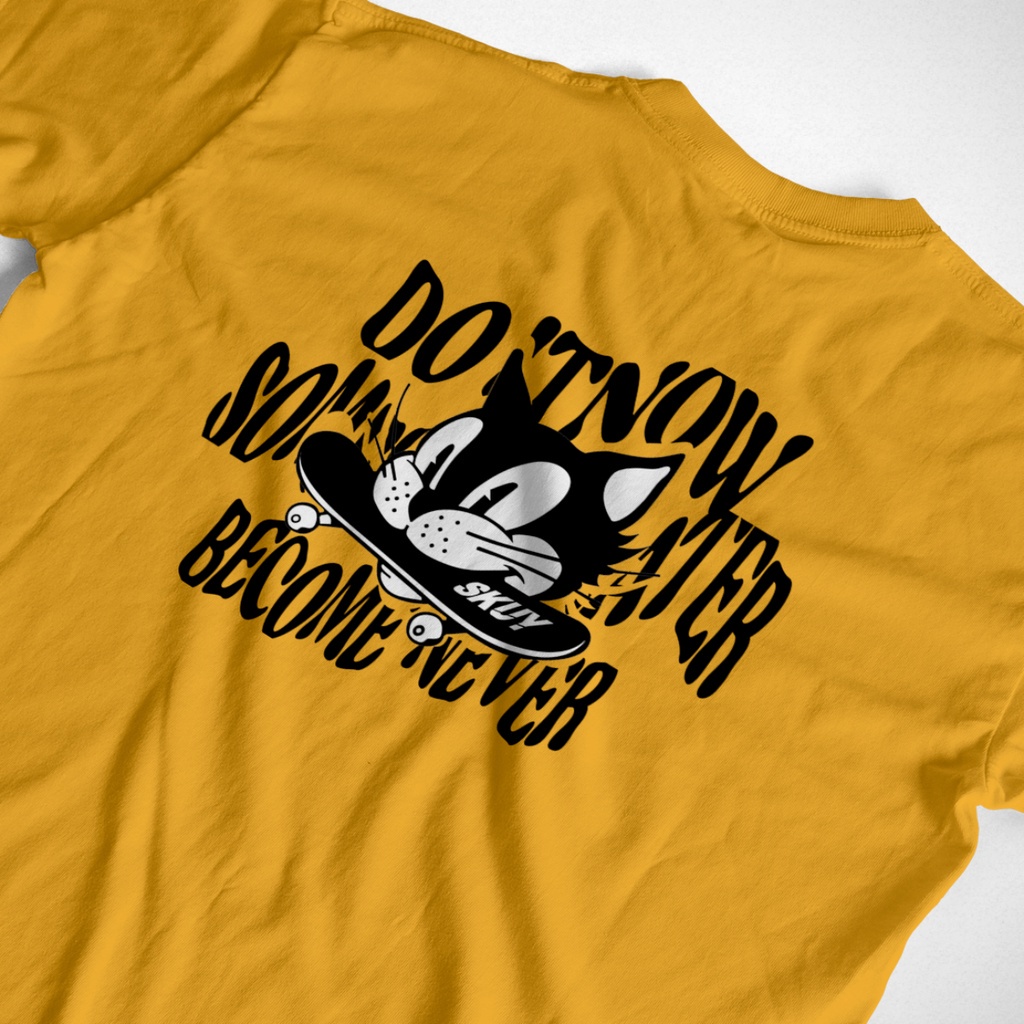 Skuy Kaos Dewasa Mustard Unisex | DO IT NOW SKY177