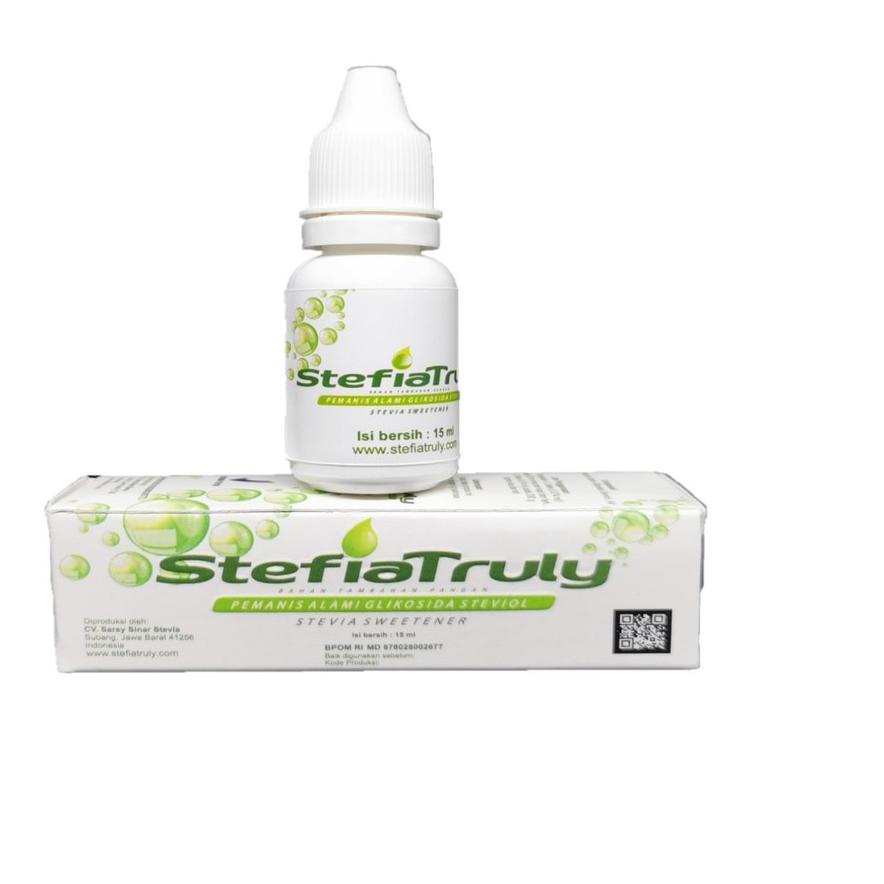 ➩ STEFIA pemanis alami dari daun stevia cocok buat keto15ml ➪