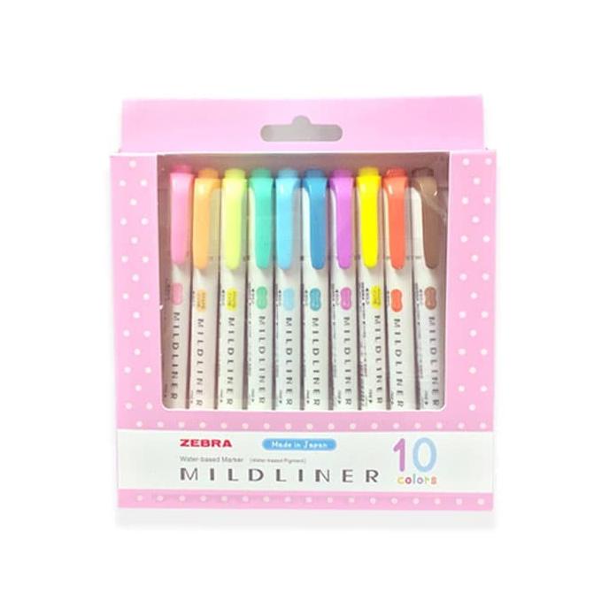 

ZEBRA MILDLINER SET 10