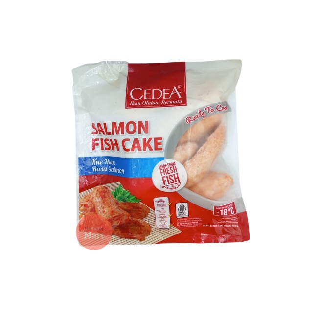 

Cedea Salmon Fish Cake 480gram Kue Ikan Rasa Salmon