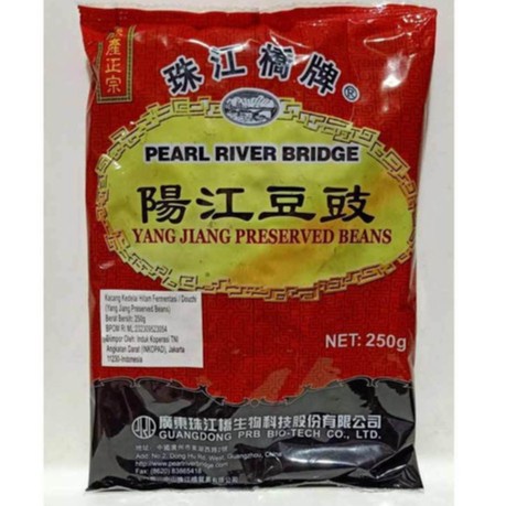 

ready.. Pearl River Bridge Yang Jiang Preserved Beans Tausi Dou Chi 250 gr