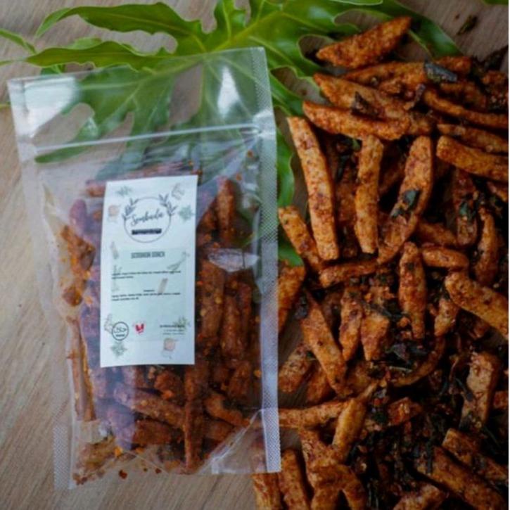 

C81 (SEMBADA 100GR) Basreng Stik ayam / ikan daun jeruk Kotak / Bakso Goreng / Baso TERMURAH ぱ