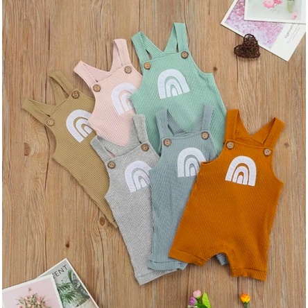JUMPSUIT ANAK LIORA RAINBOW RIB 1-5 THN