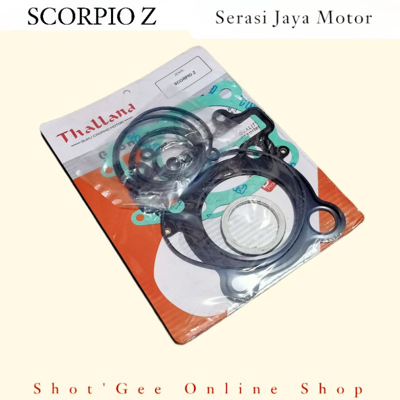 PAKING TOPSET SCORPIO Z / PACKING GASKET TOP SET SCORPIO Z