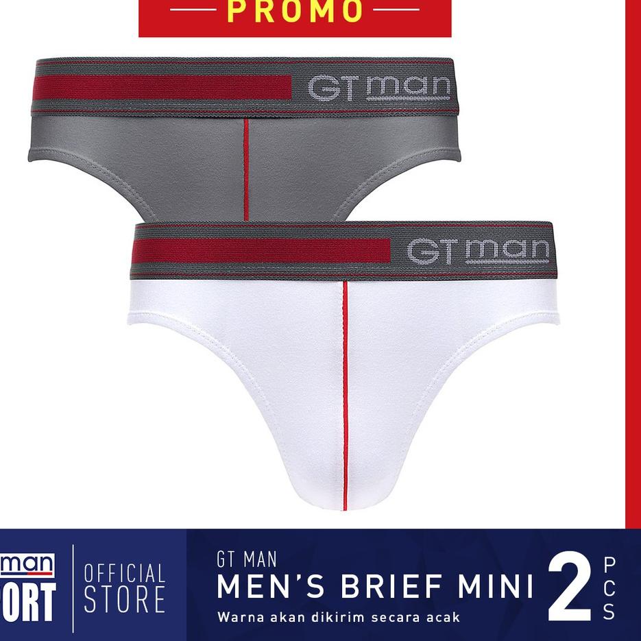 ℮ GT Sport Celana Dalam Pria GT MAN GTER Isi 2 Pcs - Briefs Men Underwear ☜