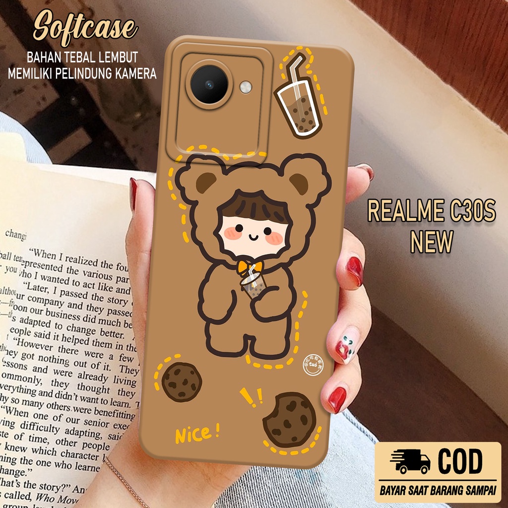 Case Hp Softcase Realme C30S Terbaru 2022 Softcase Macaron Case Hp Realme C30S Silikon Hp Realme C30