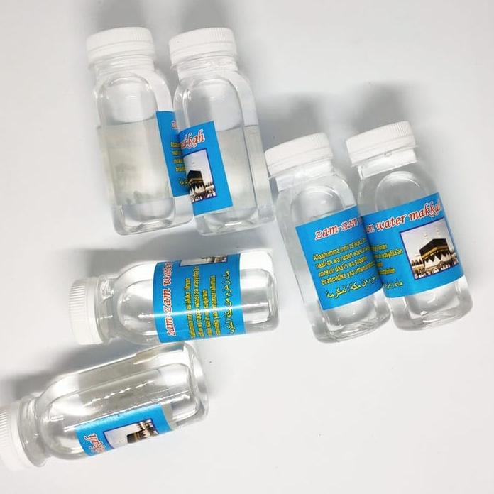 

SALE TERBAIK Air Zam-Zam Kemasan 80ml Paket 10pcs Original