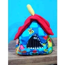 Rumah Boneka / rumah tsum tsum / mainan tempat sortir/ mainan bayi