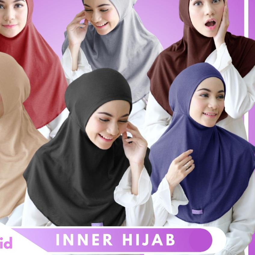 ❅ Momiasi - Inner Hijab Antem Ciput Daleman Hijab Inner Ninja Emerald ✩
