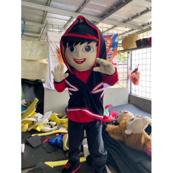 kostum maskot Boboiboy api